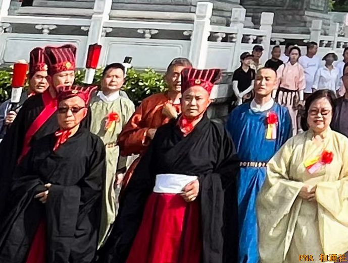 刘浩锋出席孔子诞辰2574年深圳文博宫祭孔大典