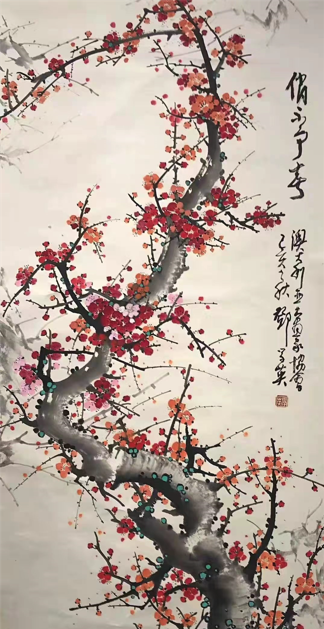 上海香梅画院建院十四周年书画展上海开幕